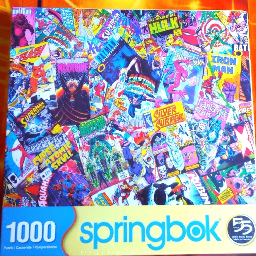 COPY - SPRINGBOK Comic Book Puzzle